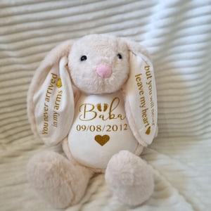 Baby-Verlust Personalisierte GEWICHTTE Memory Bear oder Trauer Bär