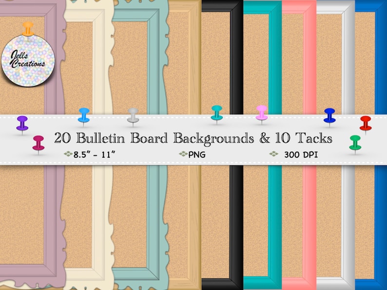 Bulletin Board Backgrounds Etsy