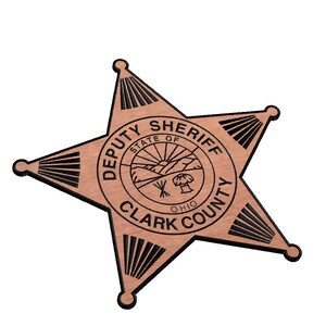 Clark County Sheriff-Abzeichen SVG