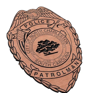 North Charleston Police Badge SVG