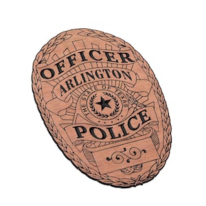 Arlington Police Badge SVG