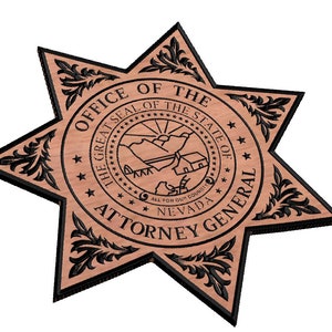 Office of Attorney General Badge SVG