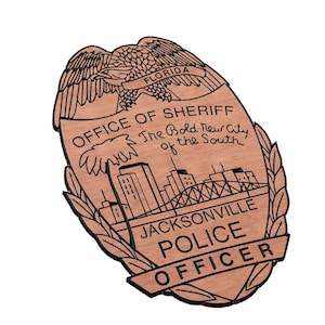 Jacksonville Sheriff-Abzeichen SVG