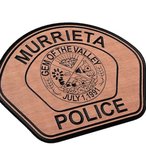 Murrieta politie patch SVG