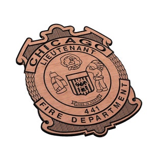 Distintivo SVG do Corpo de Bombeiros de Chicago