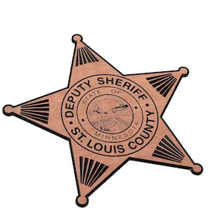 St Louis County Deputy Sheriff Badge SVG