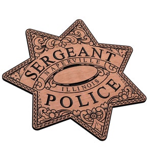 Naperville Police Badge SVG