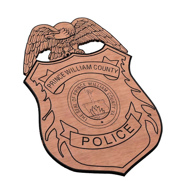 Prince William County Police Badge SVG