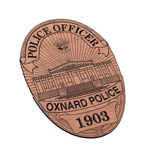 Oxnard Police Badge SVG