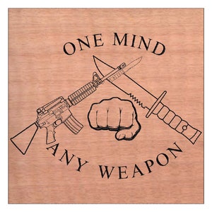 One Mind Any Weapon SVG