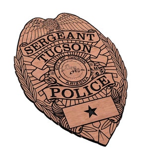 Tucson Police Badge SVG