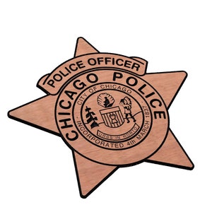 Distintivo da Polícia de Chicago SVG