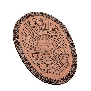 Los Banos Police Badge SVG