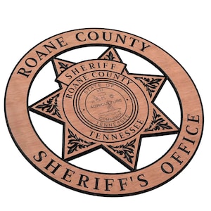 Roane County Sheriff Badge SVG