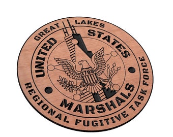 US Marshals Task Force Patch SVG, CNC Laser Cut File - Etsy