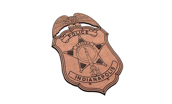 キャプテン警察バッジ インディアナポリス インディアナポリス警察バッジ SVG - Etsy 日本
