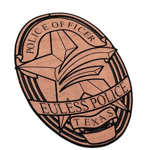 Euless Police Badge SVG