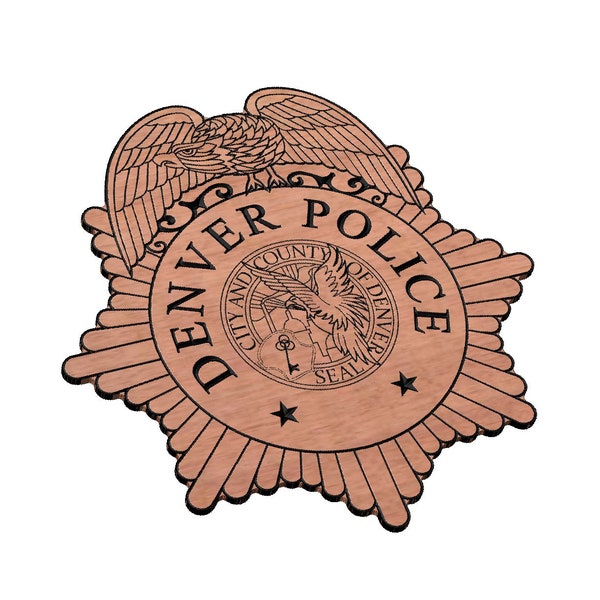 Denver Police Badge SVG