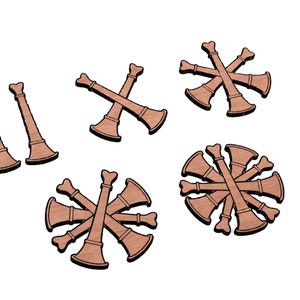 Clairons de feu SVG