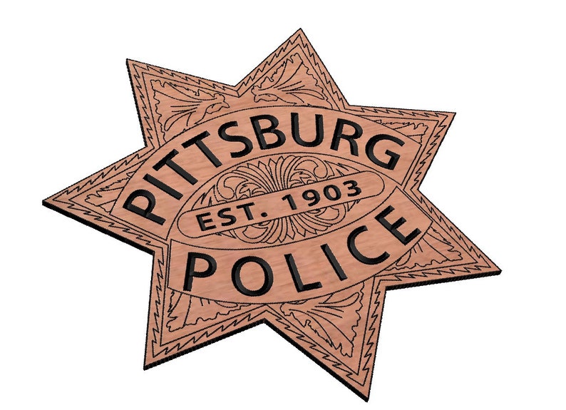 Pittsburgh Police Badge SVG - Etsy Canada