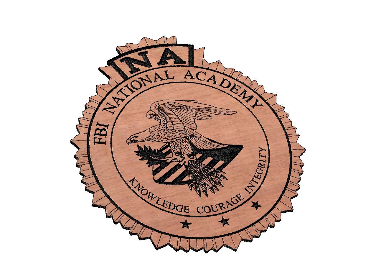 FBI National Academy SVG Etsy