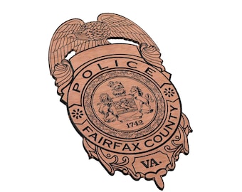 Fairfax Police Badge SVG