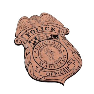 Annapolis Police Badge SVG