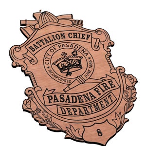 Insigne des pompiers de Pasadena SVG