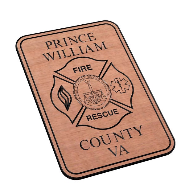 Prince William County Fire Department Patch SVG