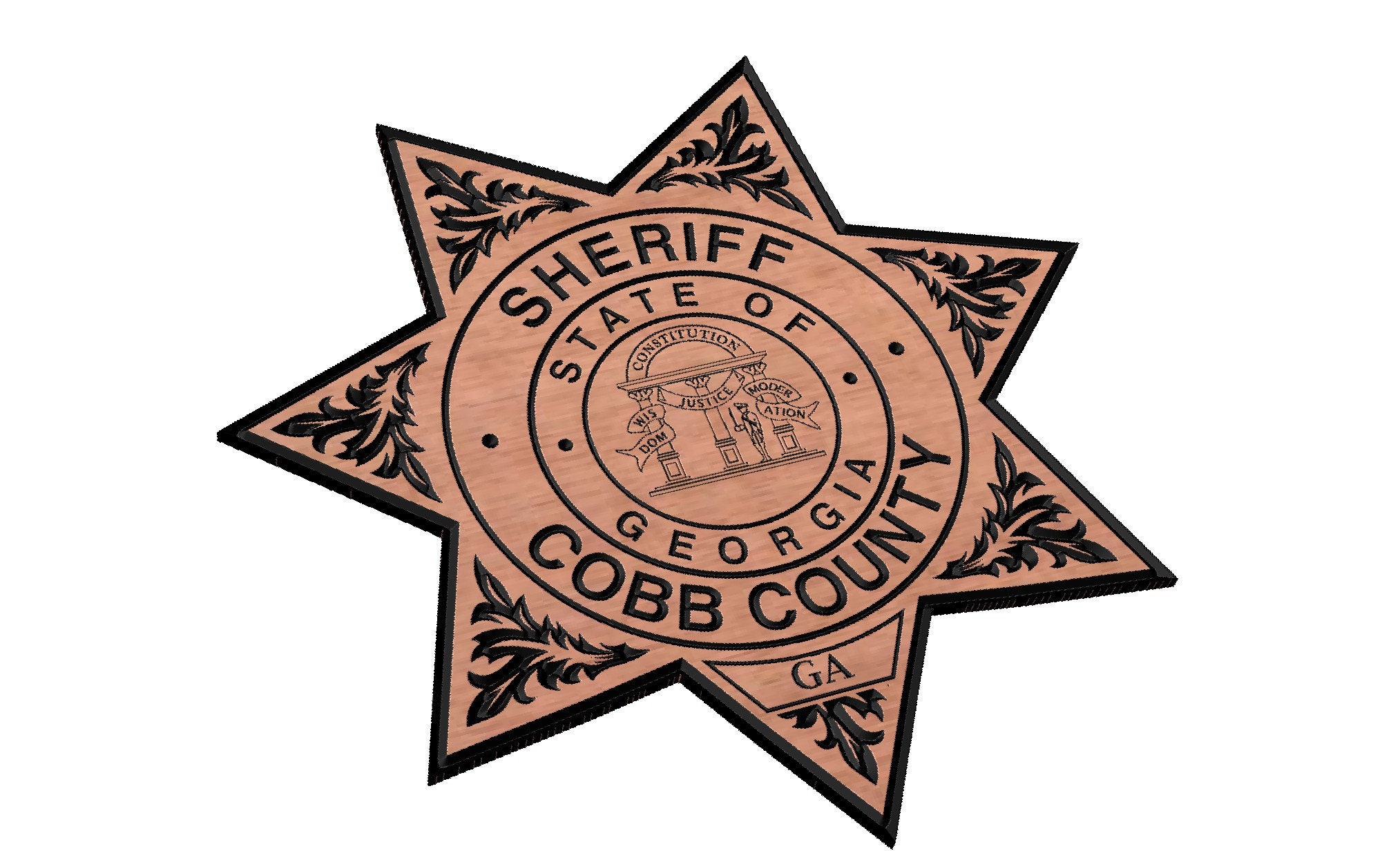 Cobb County Sheriff SVG Etsy