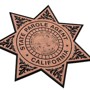 State Parole Agent Badge SVG