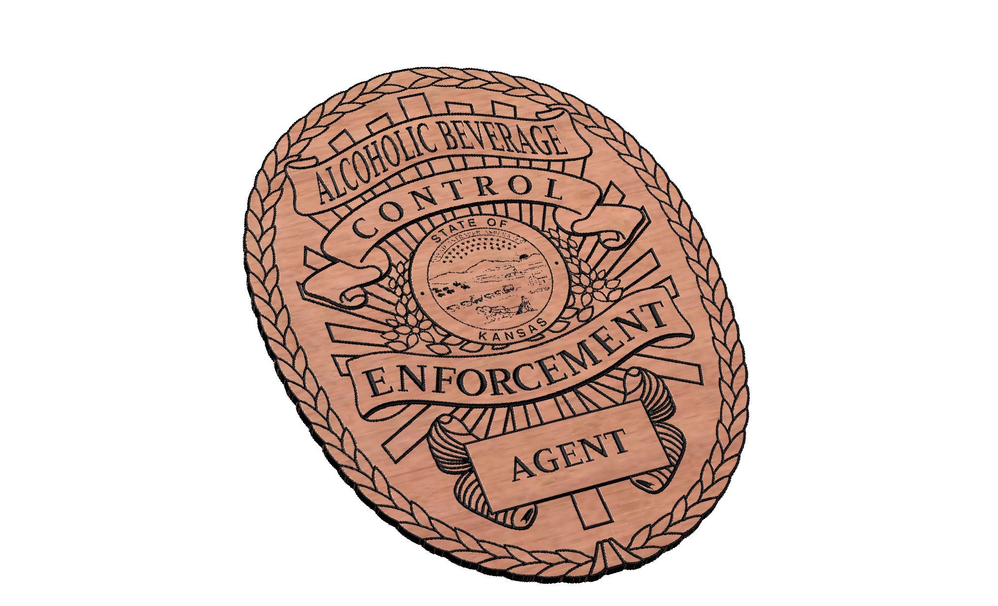 Alcoholic Beverage Control Police Badge SVG Etsy