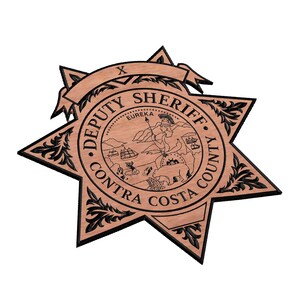 Contra Costa County Deputy Sheriff Badge SVG
