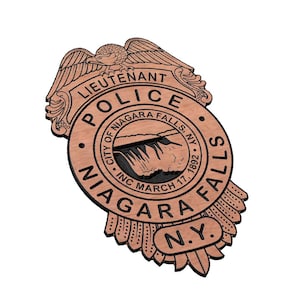Niagara Falls Police Badge SVG