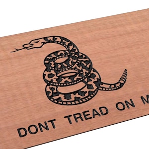 Dont Tread on Me Flag SVG