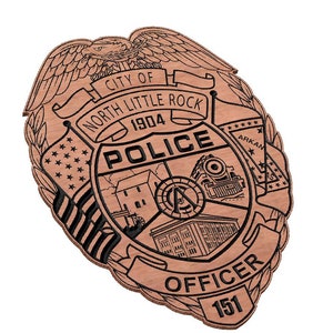 Insignia de policía de North Little Rock SVG