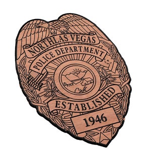 Insignia de policía de North Las Vegas SVG