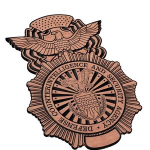 Verteidigung Gegen Geheimdienst Nachrichtendienst Polizeiamt Abzeichen SVG