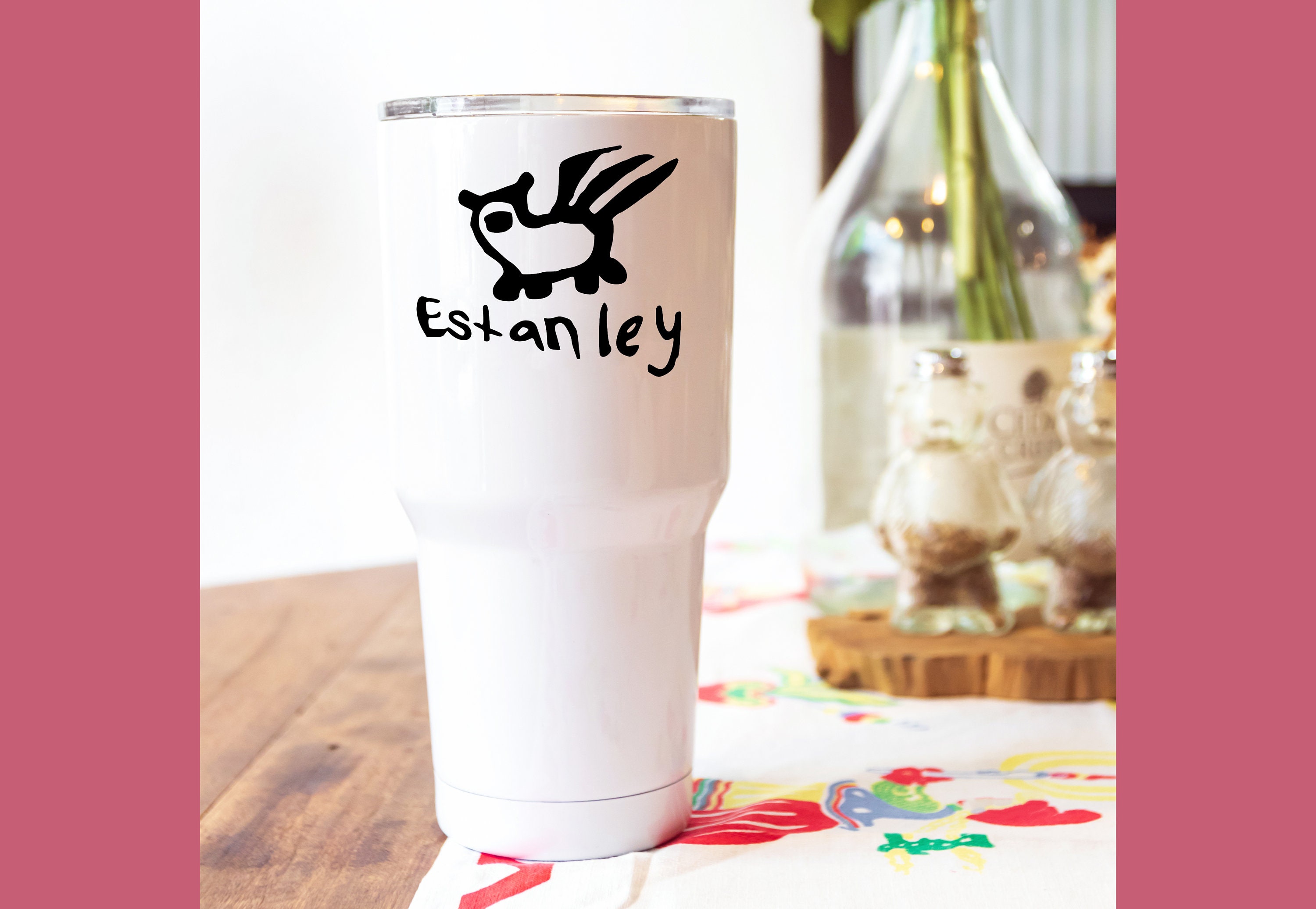 Estanley Freehand Parody - PNG & SVG | Instant Download