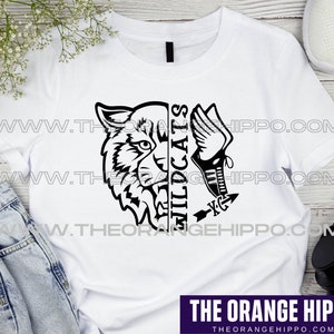 Temple Wildcats Cross Country - PNG, SVG, PDF