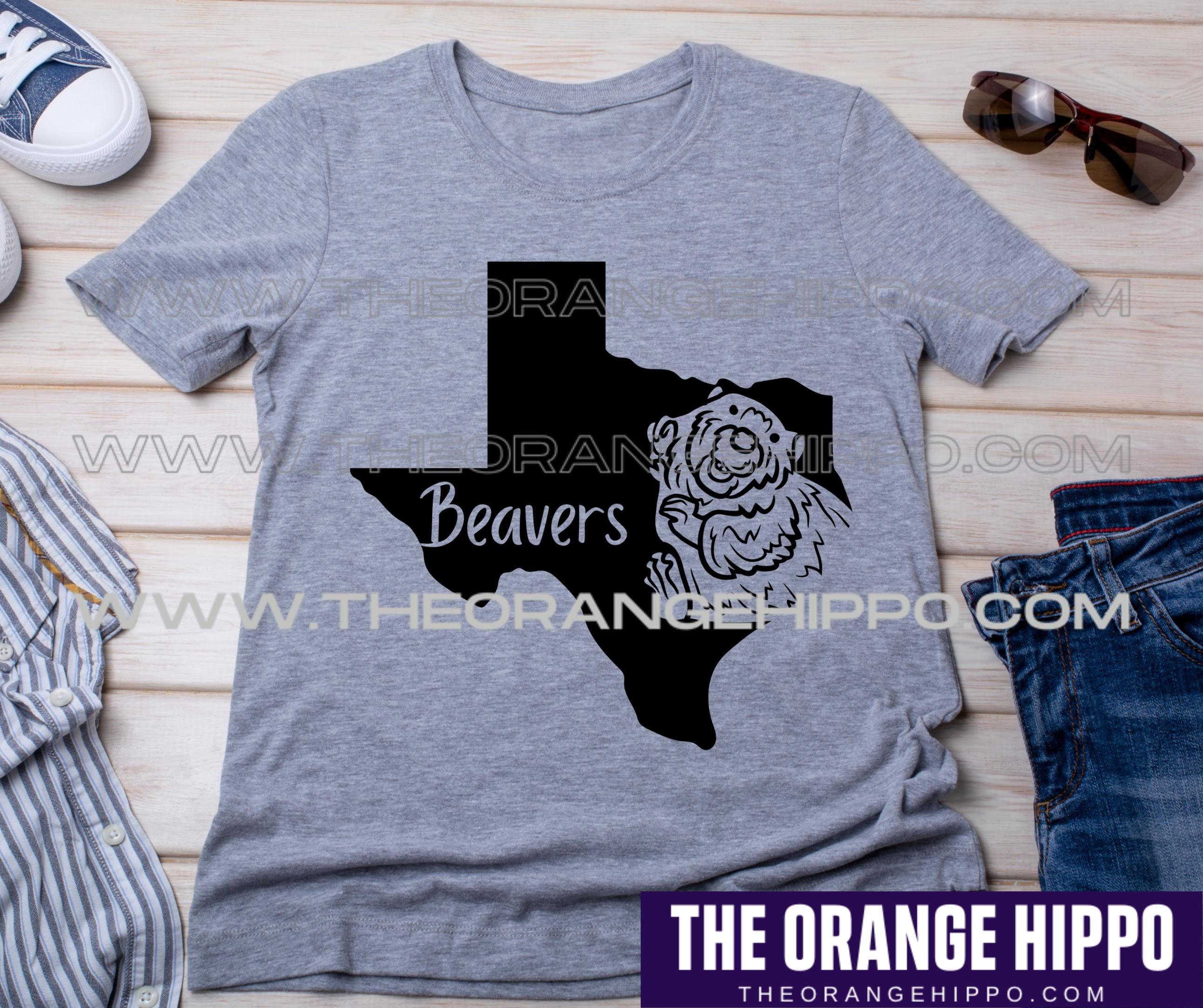 Texas Beavers Mascot Decal - PNG & SVG - Etsy
