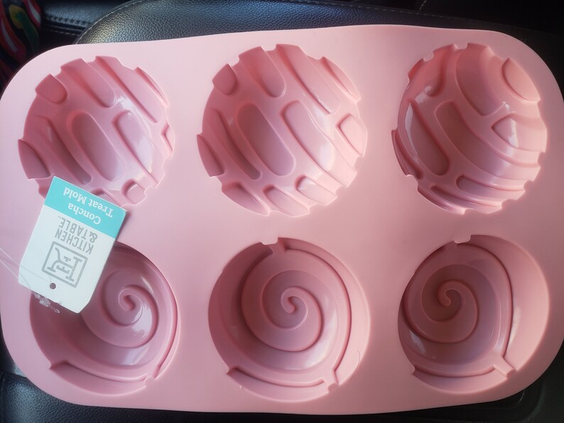 Concha Silicone Mold for Chocolate Cookie Cutter Sweet Etsy