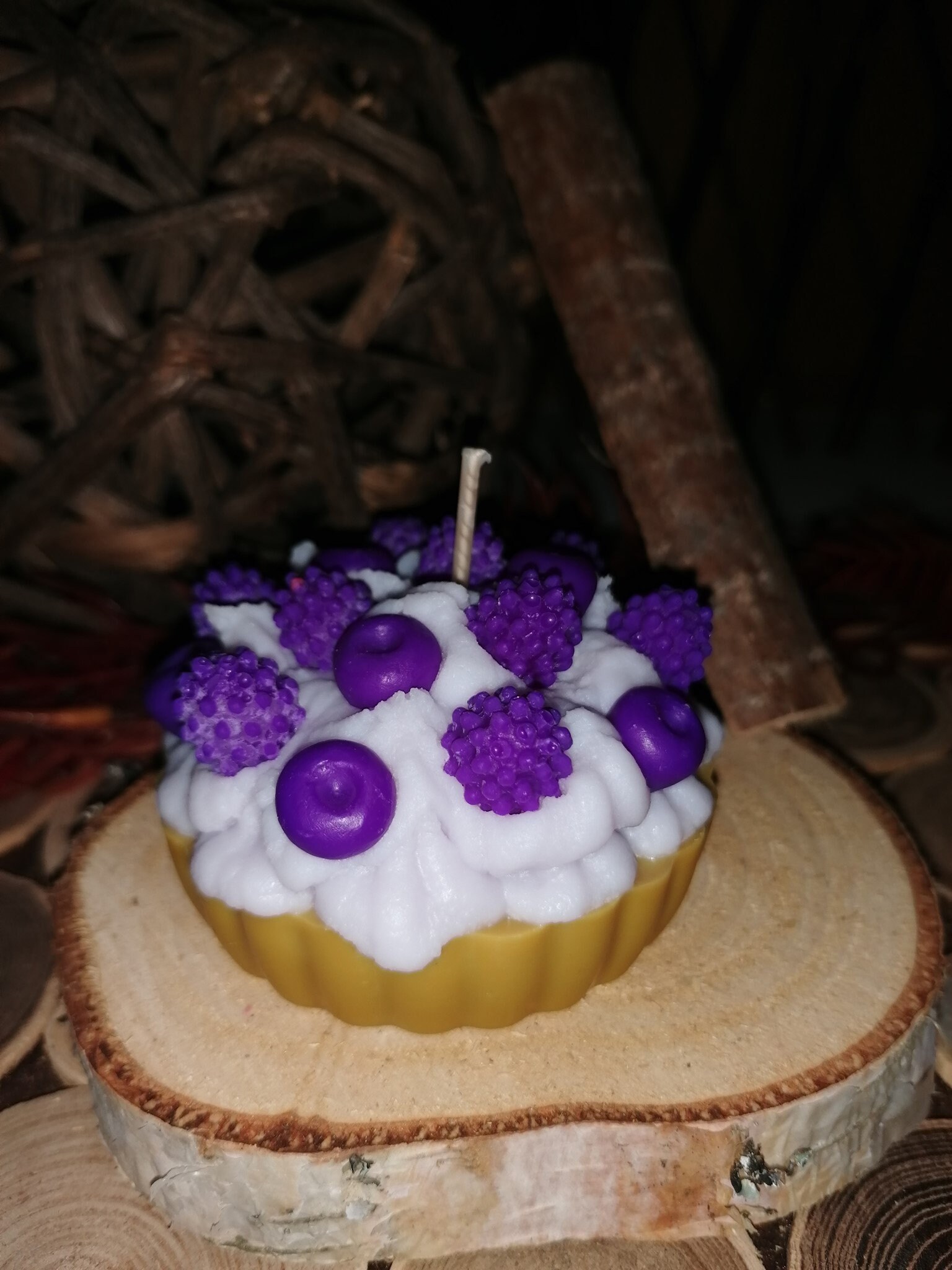 Bougie Gourmande, Bougie Tartelette, Parfumée, Végétale