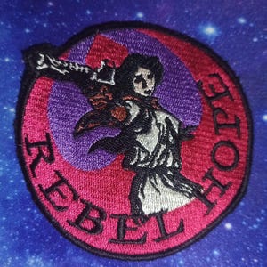 Rebel Hope Patch Princess. /3" inches/ Fan Art.