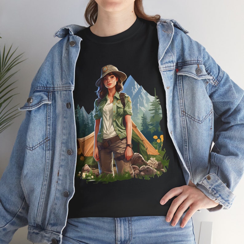 Beautiful Girl Scouts Leader Tshirt, Girls Scout Life T-Shirt, Girl Shirt for Scouts, Girl Scout Gifts image 1