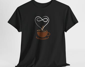 コーヒー好きTシャツ、コーヒー好きシャツ、コーヒー好きギフト、コーヒーTシャツ、カフェインシャツ、かわいいコーヒーTシャツ、コーヒーカップシャツ