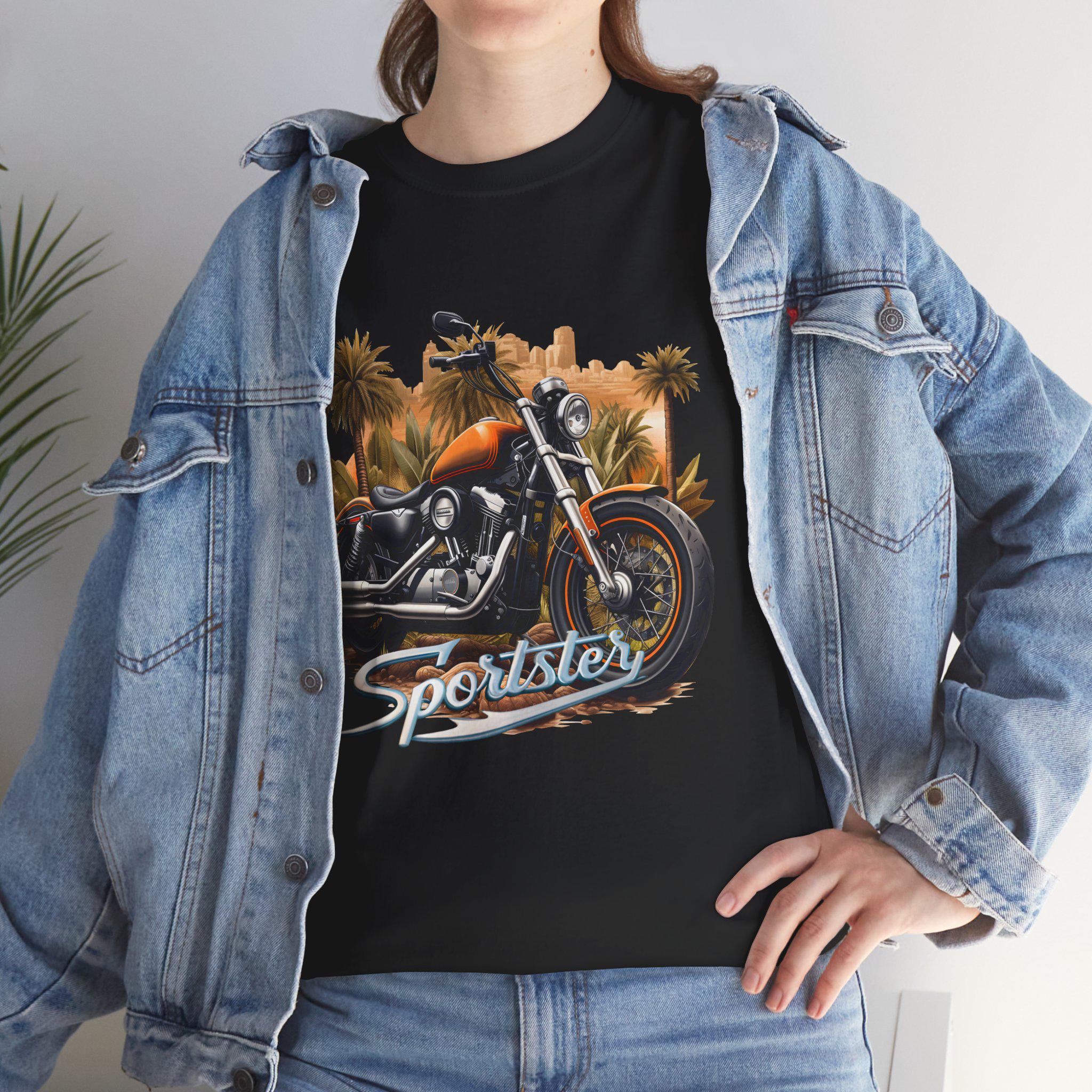 ハーレーダビッドソン スポーツスター Tシャツ、バイカー Tシャツ