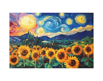 油絵 絵画 【ひまわりの丘】 il_340x270.7083347613_99oe.jpg