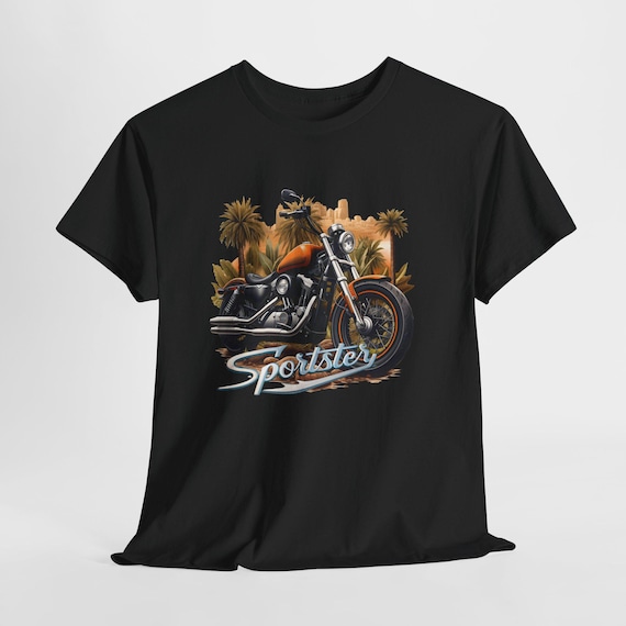 ハーレーダビッドソン スポーツスター Tシャツ、バイカー Tシャツ