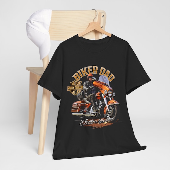 ハーレーTシャツ（バイク） バイカー ダッド T シャツ、ハーレー ダビッドソン エレクトラ